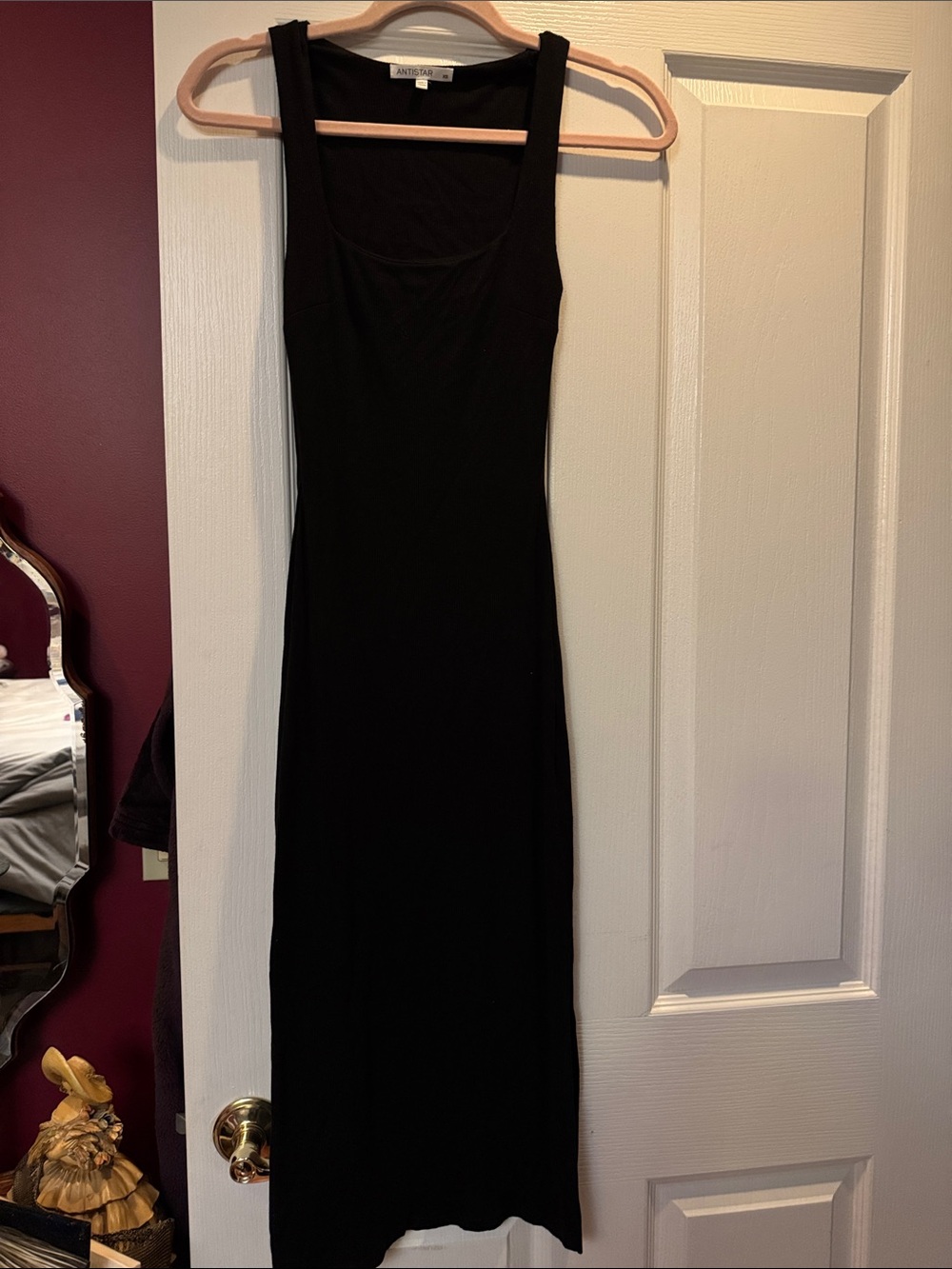 Aritzia Black Tank Maxi Dress - Sleek Everyday Staple